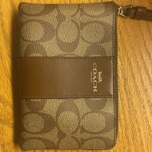 Coach Zip Wristlet